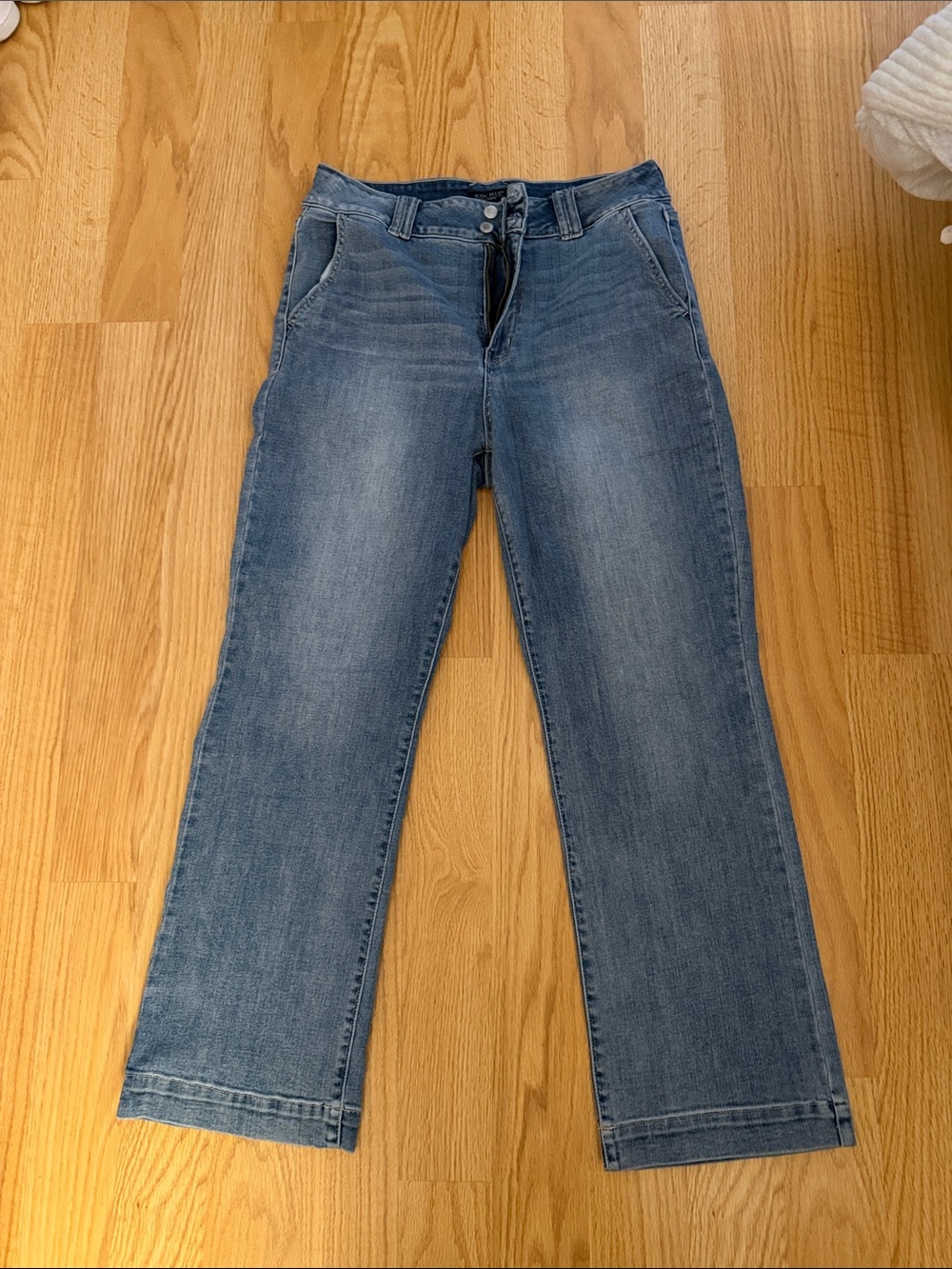 Judy Blue Medium Wash Wide-Leg Jeans